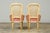 Set of 6 Early 20th Century French Louis XVI Cane Dining Armchairs in Pink Stripe For Sale - Image 18 of 18