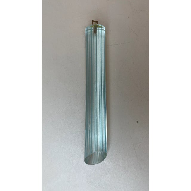 1980s Striated Murano Glass Ceiling Lamp, 1980s For Sale - Image 5 of 12