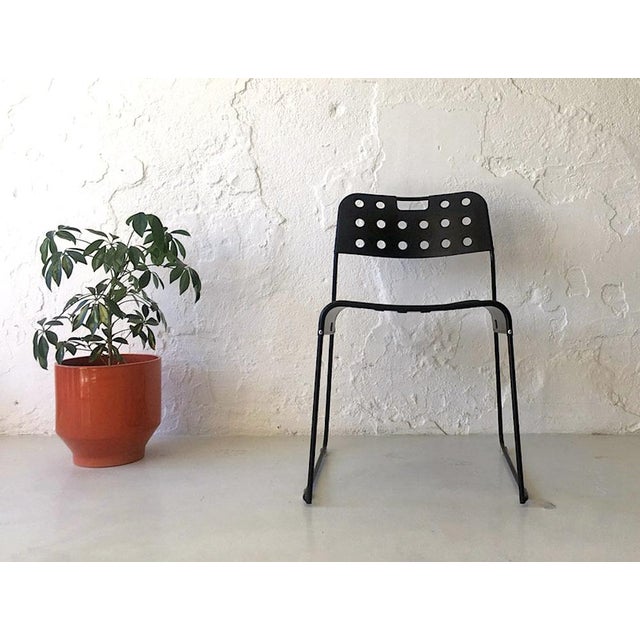 Dining Chair by Rodney Kinsman for Bieffeplast, 1970s, in Flawless conditions. Designed 1970 to 1979 This piece has an...