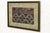 Asian Antique Framed Vintage Diamond Trellis Embroidery For Sale - Image 3 of 7