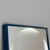 Blue Black Brama Mirror by Gianni Celada for Fontana Arte, 1970s For Sale - Image 8 of 15