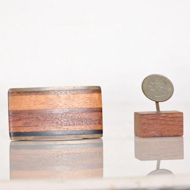 For your pleasure: Modern Urban Cowboy Striped Brass and Wood Belt Buckle 02 by Kenneth Reid, Albuquerque, New Mexico...