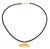 Contemporary Carrera y Carrera Diamond 18k Yellow Gold Horse Pendant & Woven Cord Necklace For Sale - Image 3 of 6