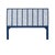 Not Yet Made - Made To Order Liam Platform Bed King - Navy For Sale - Image 5 of 12