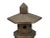 Chinese Chinese Gray Brown Hexagon Top Pagoda Shape Garden Stone Lantern For Sale - Image 3 of 7