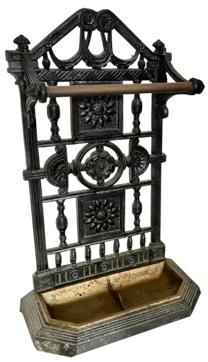 19th Century Cast Iron Walking Stick Stand or Umbrella Stand, 1890s