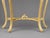 1920 French Artisan Louis XVI Gold Marble Console With Mirror Set - 2 Pc For Sale - Image 11 of 12