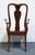 Ethan Allen Georgian Court Collection Traditional Queen Anne Style Splat Back Dining Arm Chair 11-6400a For Sale In Kansas City - Image 6 of 11