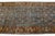 Traditional 19th Century Antique Malayer Wool Runner Rug With Slate Blue Field & Rust Border For Sale - Image 3 of 10