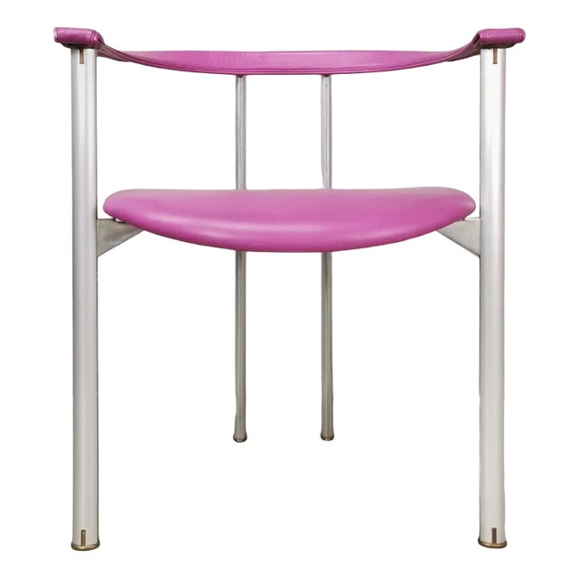 Leather IALEA Armchair by Antonio Citterio for B&B Italia, 1980s For Sale