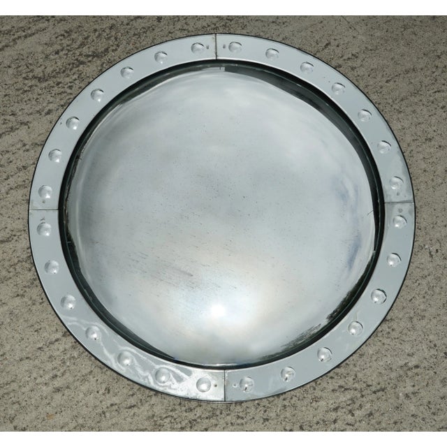 This mirror is as rare as they come, I have never seen another of this size, it is truly massive as you can see in the...