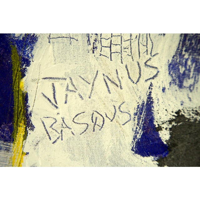 Contemporary Jay-Z Basquiat. Transformation. ( Jaynus Basqus ) by Sax Berlin For Sale - Image 3 of 6