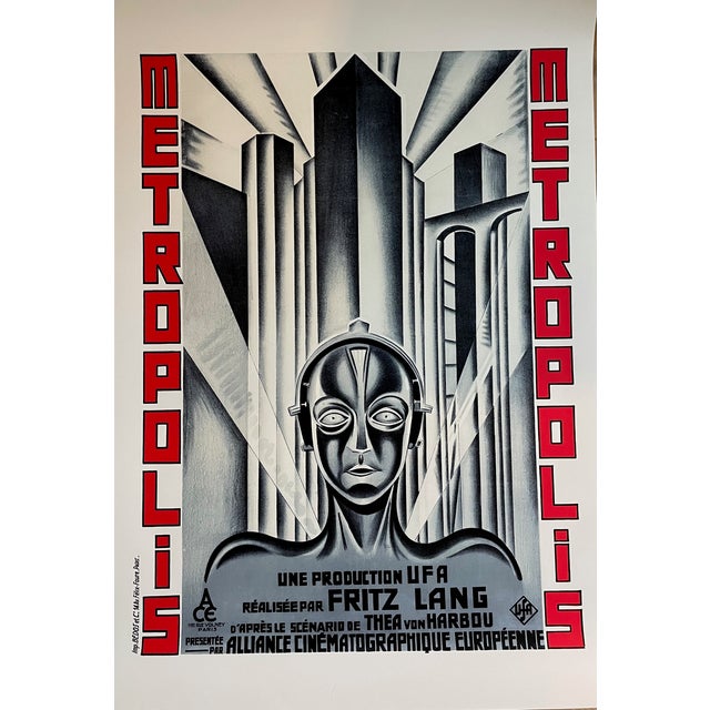 Heinz Schulz-Neudamm, Metropolis, 1927 / 2017, Print For Sale - Image 6 of 6
