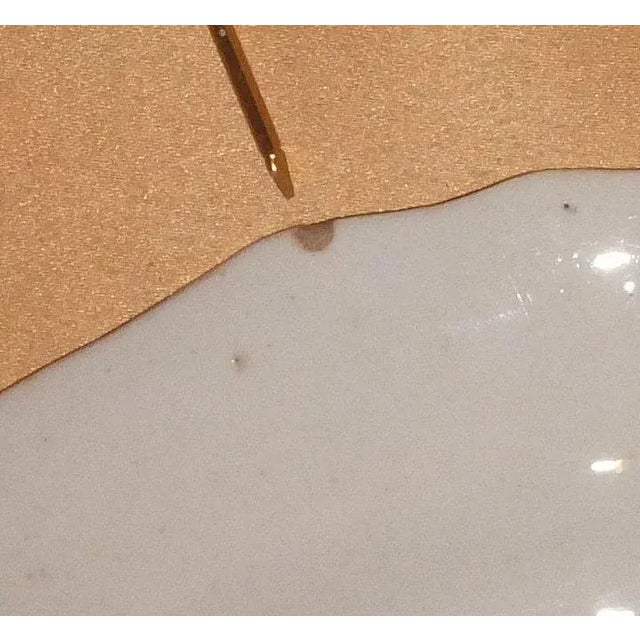 18th Century 1770 English Chelsea Derby Porcelain Urn Design Plate For Sale - Image 5 of 6