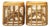 Vintage Woven Rattan Side Tables - Pair For Sale