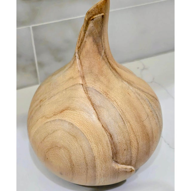 Vintage Costa Rican Hand-Carved Exotic Wood Organic Form Sculpture For Sale - Image 4 of 9