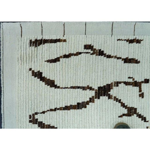 Early 21st Century Turkish Tulu Handmade Rug 9'4" x 14'1"#19386 For Sale - Image 5 of 8