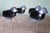 Herman Miller Set of 4 Navy Blue Fiberglass Eames Shell Armchairs for Herman MIller C. 1960s For Sale - Image 4 of 16