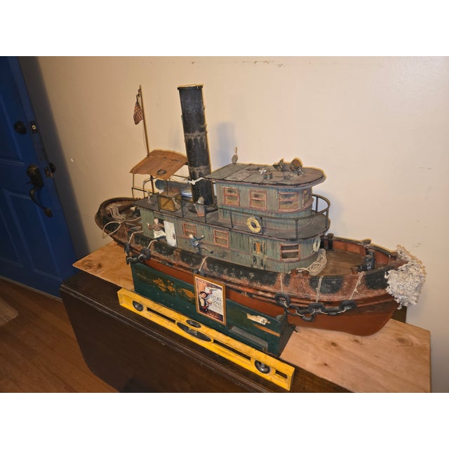 Late 20th Century Late 20th Century Large Model Tug Boat 'Splendor' For Sale - Image 5 of 10