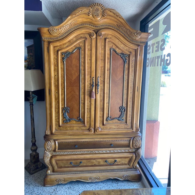 Michael Amini Aico Furniture Trevi Collection Armoire Chairish