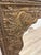 Ornate Vintage Indian Carved Arch Mirror With Elephant Motif (48 X 38 X 1.5 Inches) For Sale - Image 4 of 8