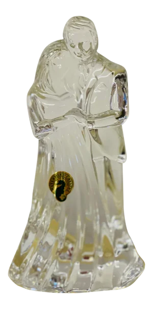 Waterford Crystal Wedding Collection Bride and Groom Statuette
