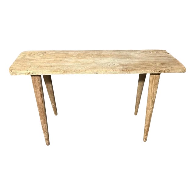 Andrianna Shamaris Wabi Sabi Console Table For Sale