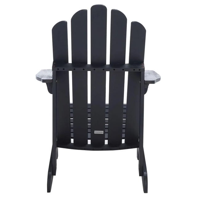Topher Adirondack Chair - Black For Sale - Image 9 of 11