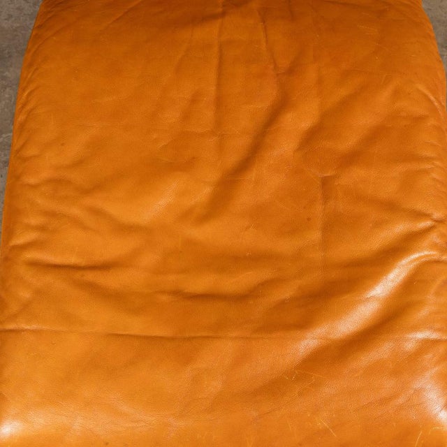 Italian Leather Periplo Chaise Longue by Tarcisio Colzani for Mobil Girgi, 1970s For Sale - Image 14 of 18