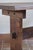 Rustic Oak Side Table with Pegged Trestle Base, France, 1950s For Sale - Image 3 of 12