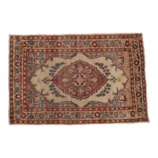Antique Tabriz Rug Mat - 1'11" x 2'11" For Sale