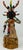 Native American Native American Hopi Carved Deer Dancer Katsina Doll by Milton Howard (B. 1964) For Sale - Image 3 of 5
