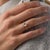 This elegant Lugano engagement ring centers on a captivating 1.54 carat rose cut diamond, certified by GIA #1226408901,...