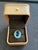 Bochic “Orient” Vintage Diamond, Sapphire & Emerald Ring Set In 18K Gold & Silve For Sale - Image 9 of 12