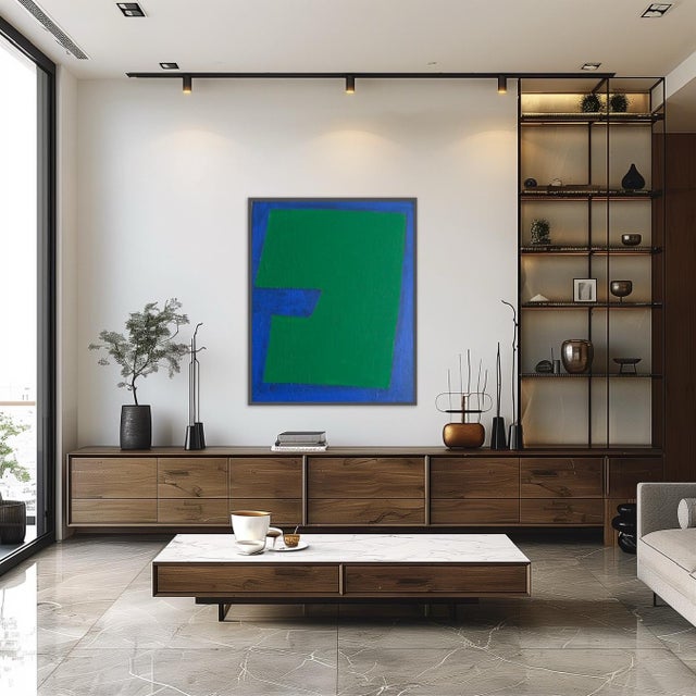 Bodasca, Echoes of Structure, 2025, Acrylic on Canvas For Sale - Image 3 of 12