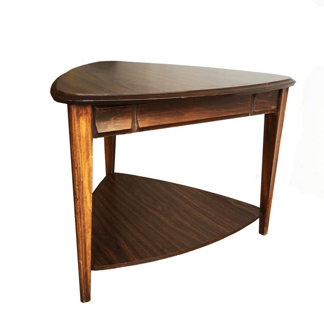 Mid Century Mersman Guitar Pick End Table Chairish