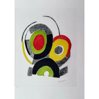 Sonia Delaunay, Rimbaud's Illuminations, 1973, Etching For Sale