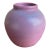 Mid Century 1950s Handmade Colorado Springs Van Briggle Pink Blue Vase For Sale