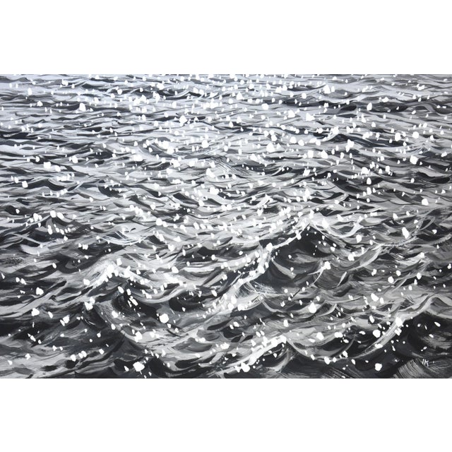 The Silence of the Ocean 2. Original Contemporary Painting For Sale