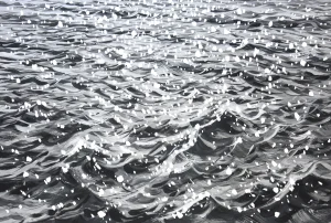 The Silence of the Ocean 2. Original Contemporary Painting