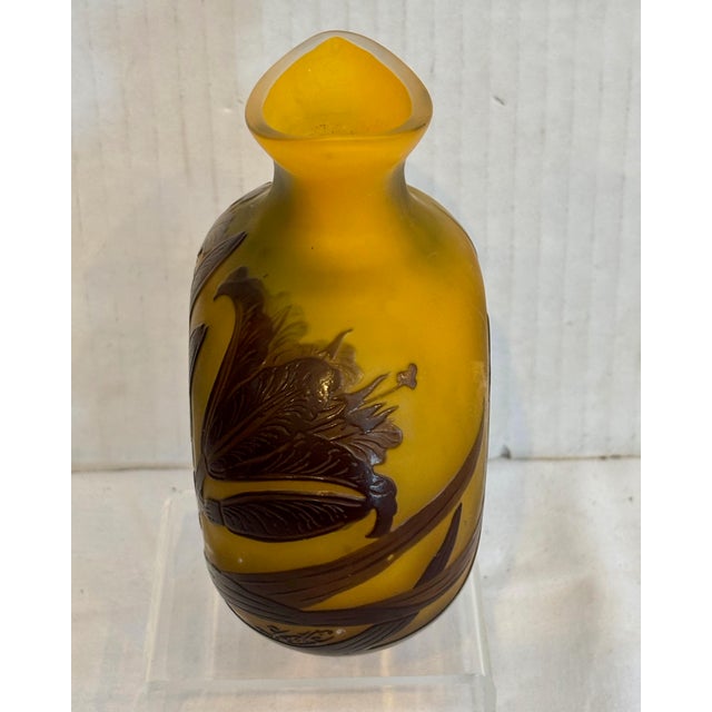 Late 19th Century Late 19th Century Original Signed Galle Vase For Sale - Image 5 of 10