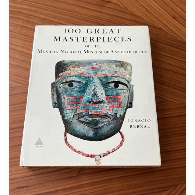Mexican Coffee Table Art Book-100 Great Masterpieces of the Mexican National Museum of Anthropology, Ignacio Bernal 1969 For Sale - Image 3 of 10