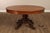 Early 20th Century Antique 57" Round Oak Pedestal Dining Table With Carved Claw Feet For Sale - Image 5 of 18