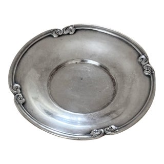 Antique SilverPlate Platter- Coaster “St Francis Hotel” For Sale
