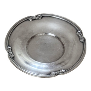 Antique SilverPlate Platter- Coaster “St Francis Hotel”