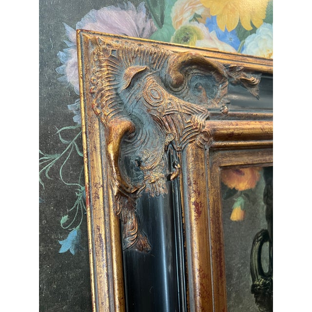 Spanish Baroque Gold and Black Frame, Fits Art 16x20 For Sale - Image 14 of 16
