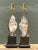 Vintage Ceramic Hand Sculpture Table Lamps - A Pair For Sale - Image 4 of 16