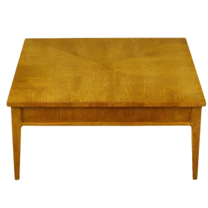 Michael Taylor for Baker New World Mahogany Coffee Table
