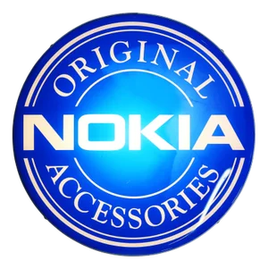 Vintage Nokia Logo Advertising Light Sign, 1995