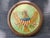 Vintage Round Wooden Hand Painted Eagle With Shield Wall Decor For Sale In New York - Image 6 of 13